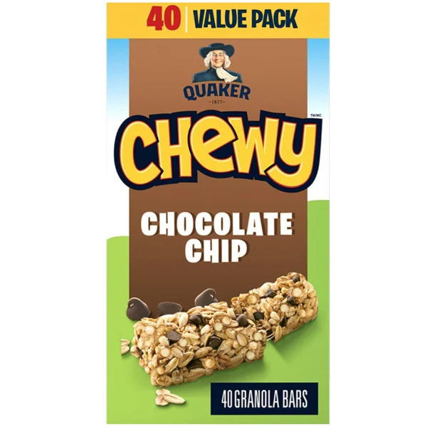 Quaker - Chewy Chocolate Chip 40x24 GR