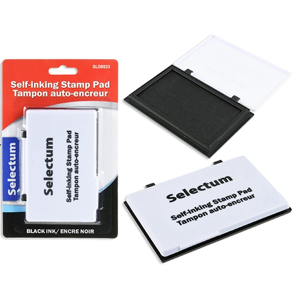 Selectum - Black INK Stamp PAD EA