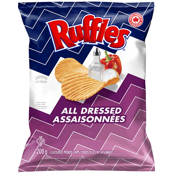 Ruffles - All Dressed 200GR
