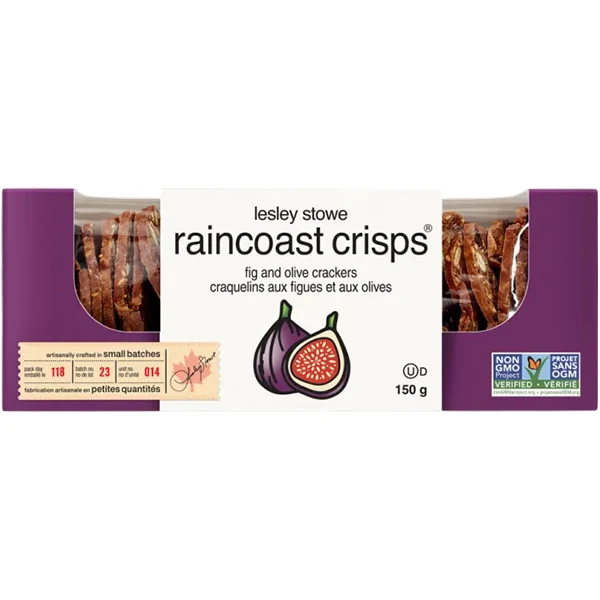 Lesley Stowe - Raincoast Crisp Fig And Olive 150GR