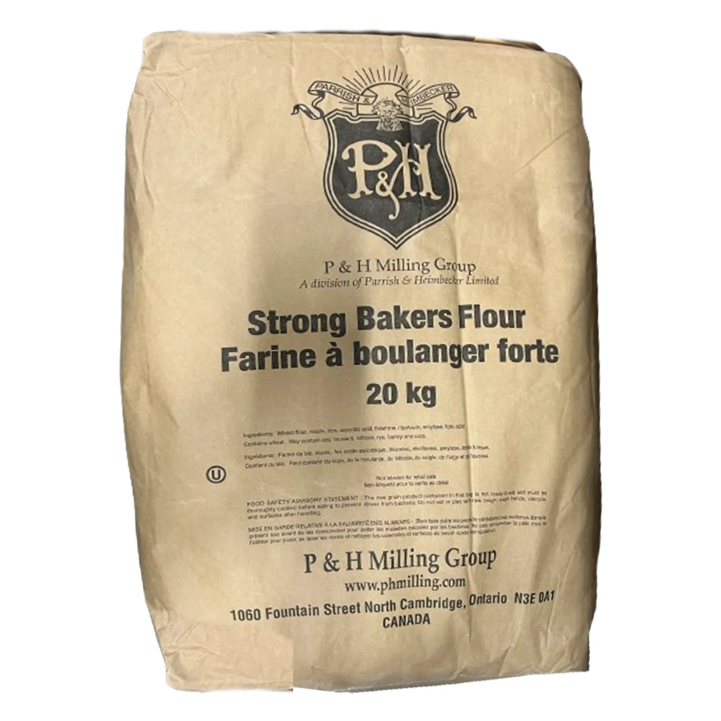 P&H - Strong Bakers Flour 20KG