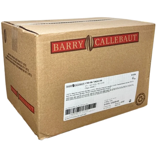 Callebaut - Semi Sweet Chocolate Chips Dairy Free 10000CT 50LB