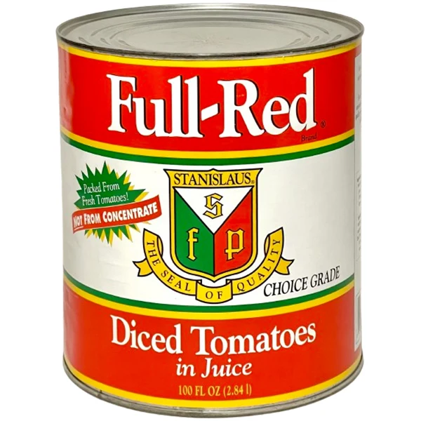 Full Red - Diced Tomato IN Juice 6x100 OZ