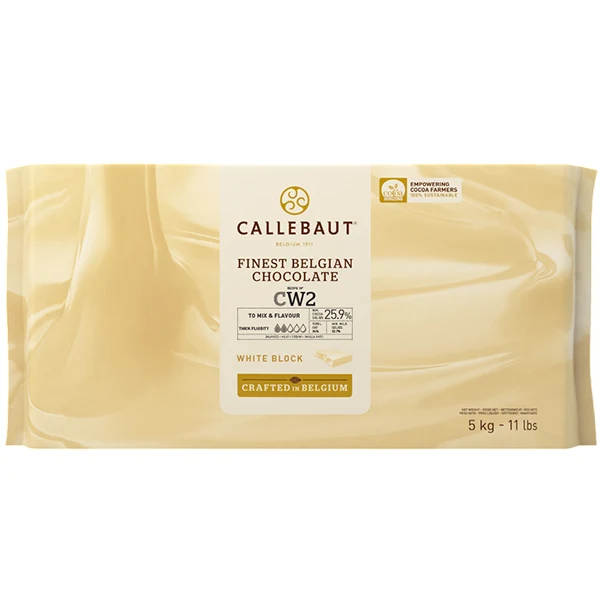 Callebaut - White Chocolate Block 5KG