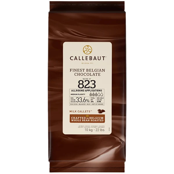 Callebaut - Milk Chocolate Callets 823-Nv-595 10KG