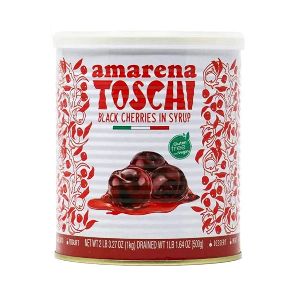 Toschi - Amarena Cherries IN Syrup 1KG