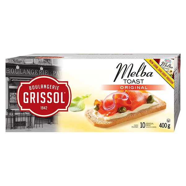 Grissol - Melba Toast Plain 400GR