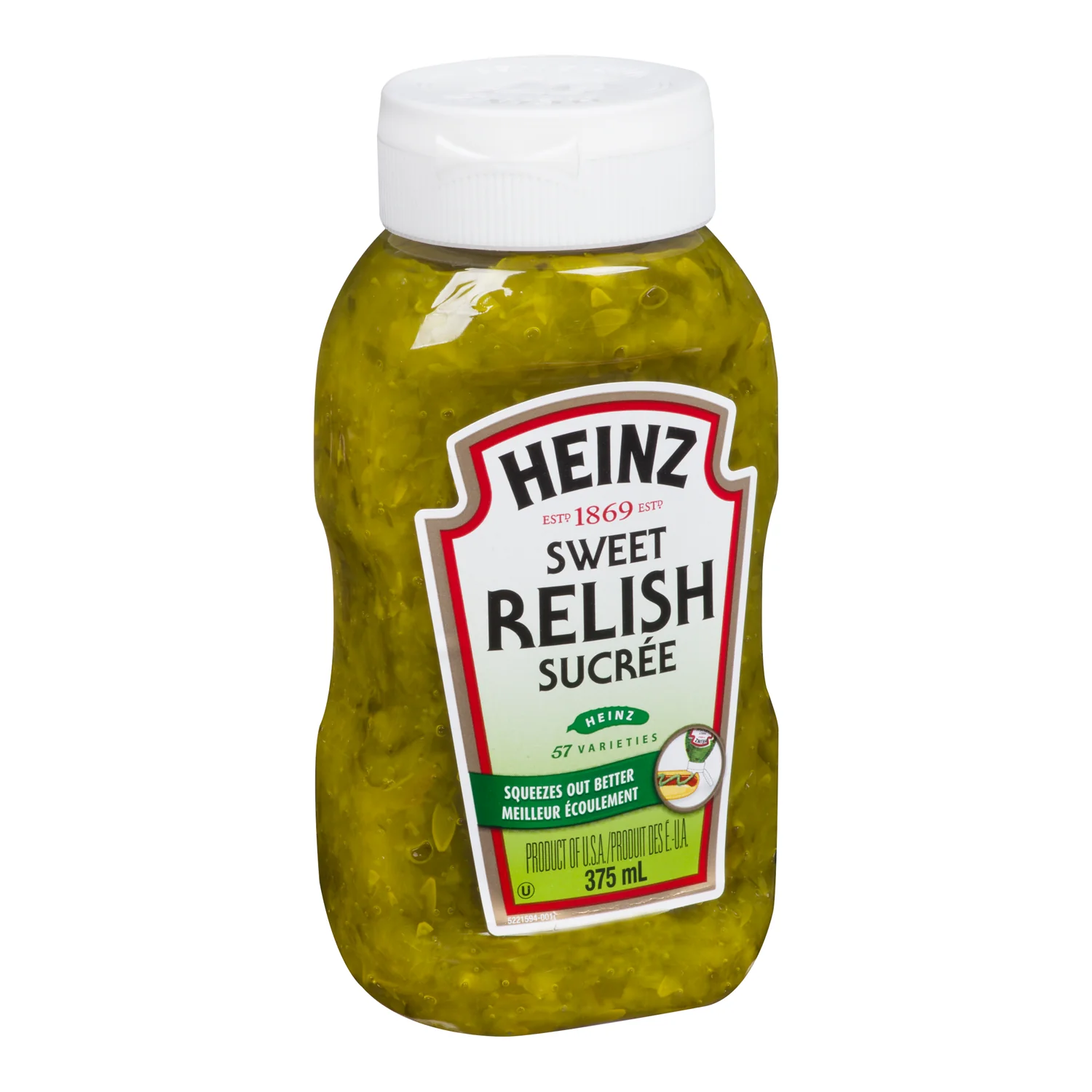 Kraft Heinz - Sweet Relish Upside Down 375ML
