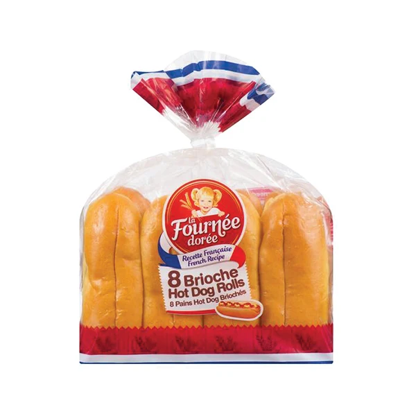 La Fournee Doree - Brioche Hot Dogs Buns 385GR
