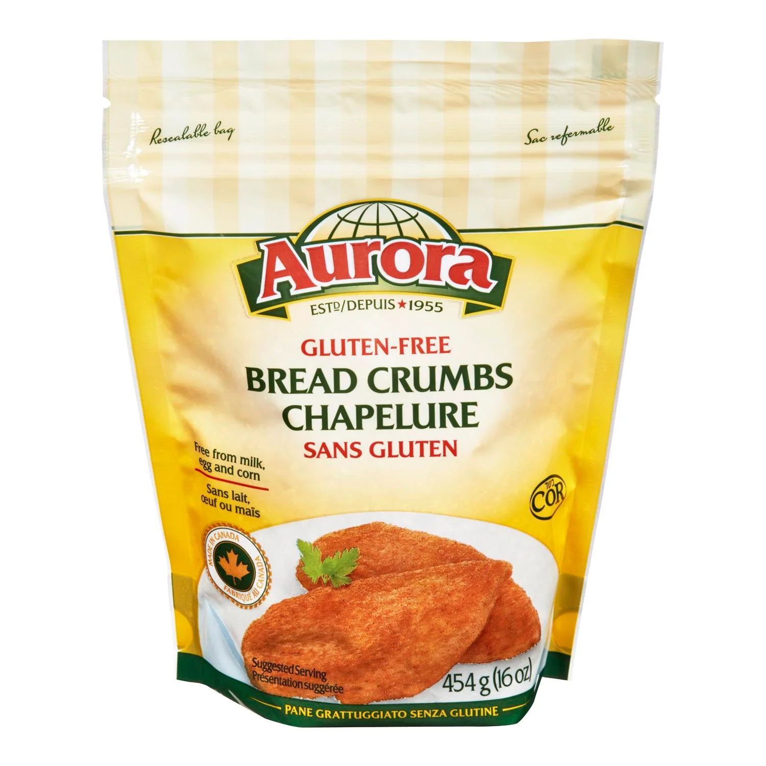 Aurora - Bread Crumb Gluten Free 454GR