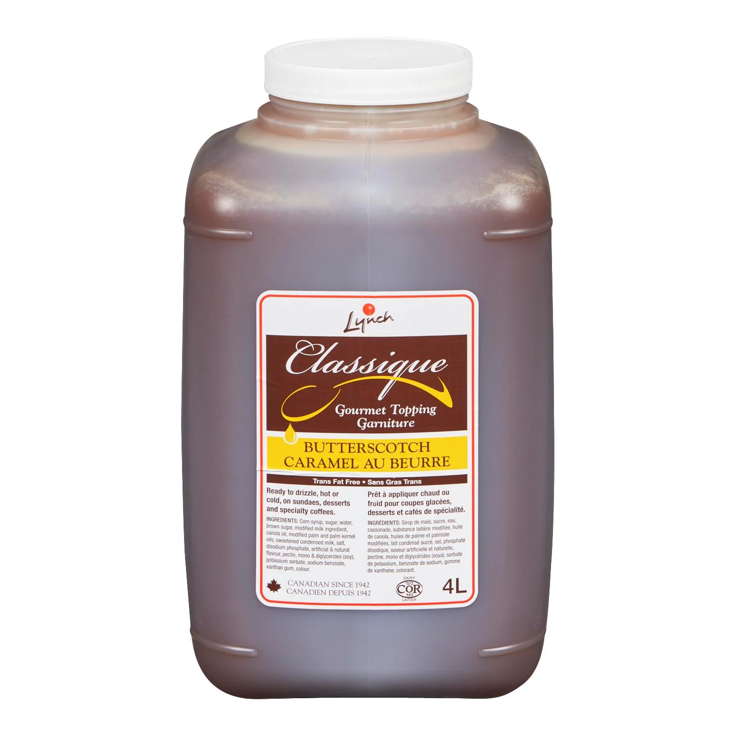 Lynch - Ly Classic Butterscotch Topping 4LT