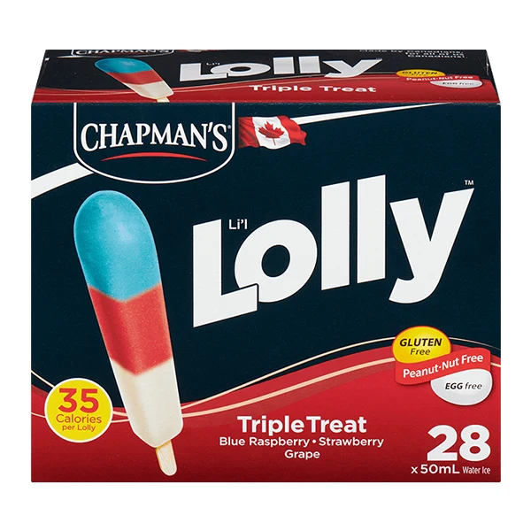 Super Lolly - Triple Treat 28x50 ML