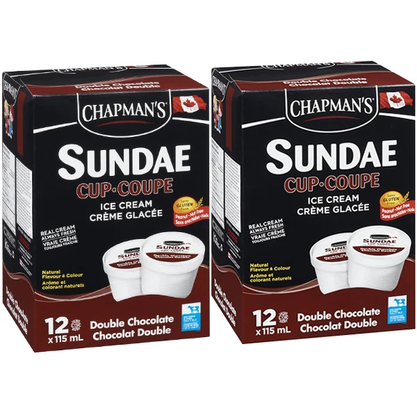 Chapmans - Chapman'S Chocolate Small Cups 24x115 ML