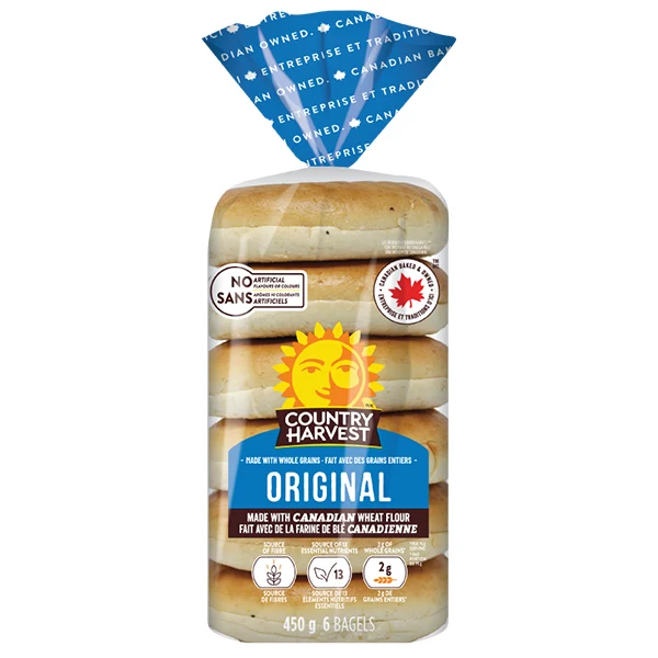 Country Harvest - Original Bagel 450GR