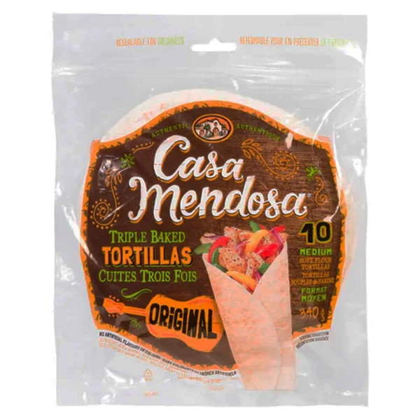Casa Mendosa - Tortillas Original 340GR