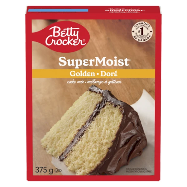 Betty Crocker - Super Moist Golden Cake Mix 375GR