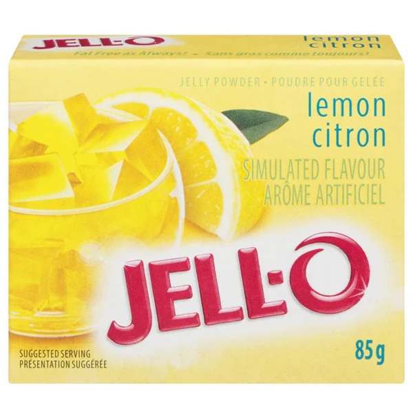 Kraft - Jello Lemon Flavour 85GR