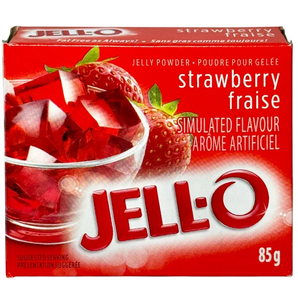Kraft - Jello Strawberry Flavour 85G