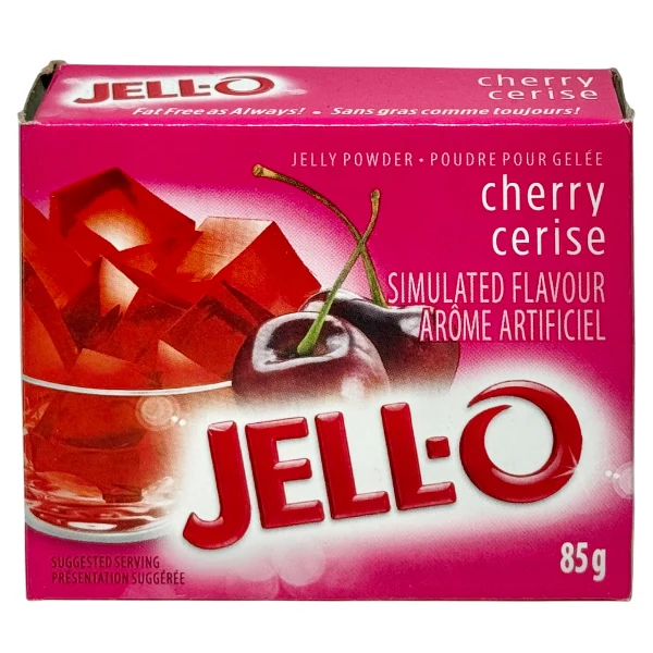 Kraft - Jello Cherry Flavour 85G