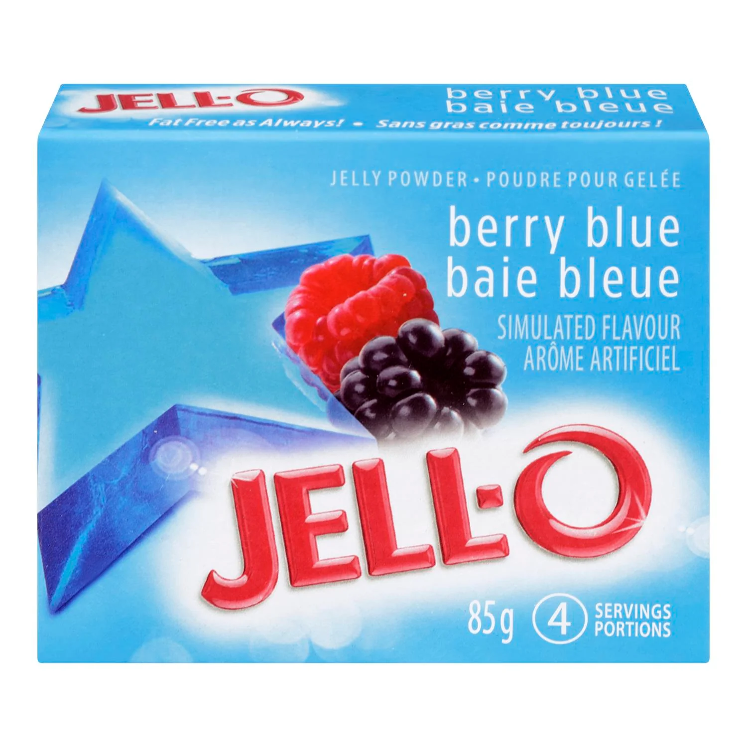Kraft - Berry Blue Flavour Jello 85G