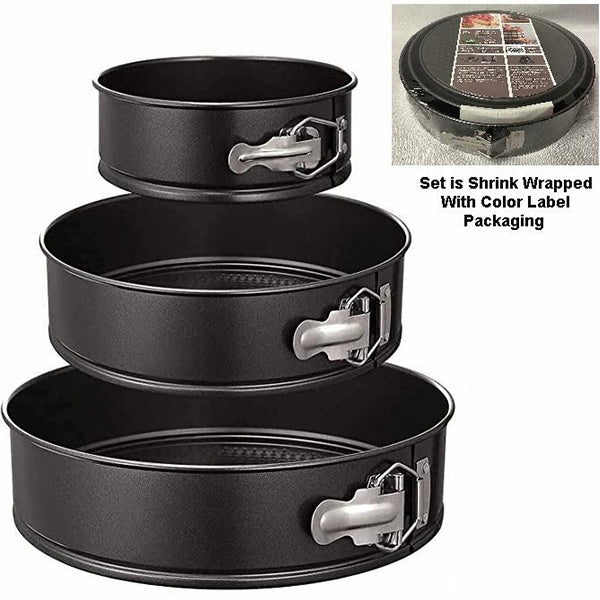 Standa - Spring Form Cake Pan Set 3 PK
