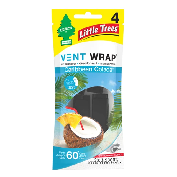 Little Tree - Caribbean Colada Vent Wrap 4EA