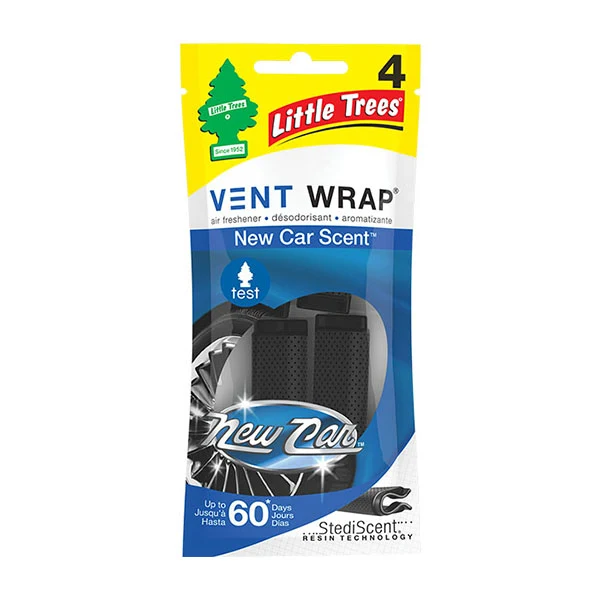 Little Tree - New Car Vent Wrap 4PK EA