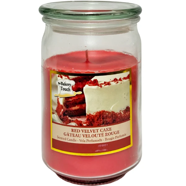 Bakery Shop - Red Velvet Cake Jar Candle 15OZ