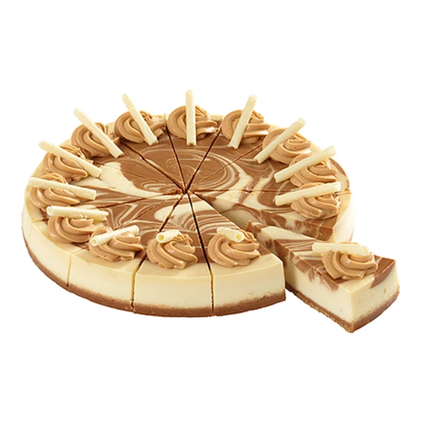 Elite Sweets - 10" Dulce Swirl Cheesecake 2KG