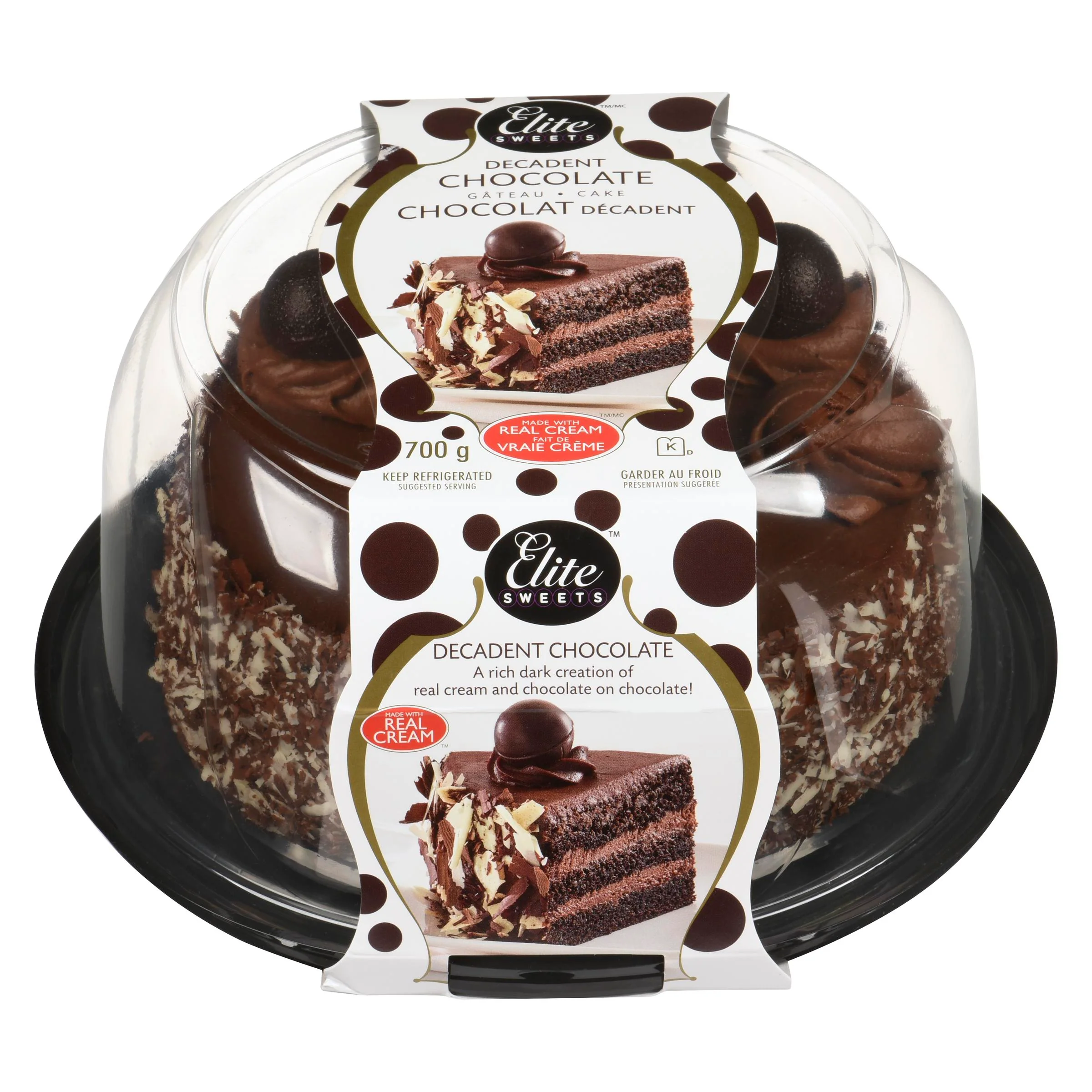 Elite Sweets - 6" Decadent Chocolate 700GR