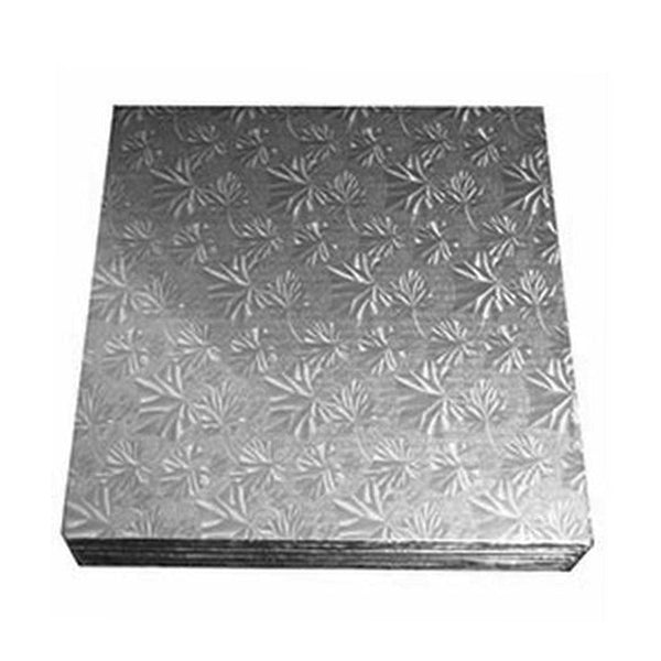 Enjay - Cake Board 12X17X1/4SILVER 12EA