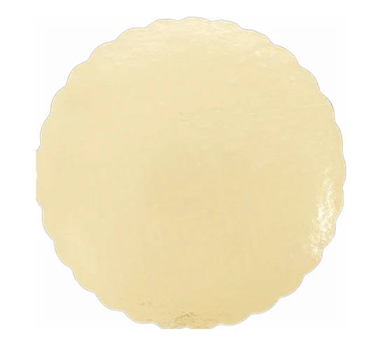 Enjay - Gold Scalloped Cake Board 8in 100EA
