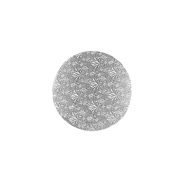 Enjay - 10" Round x 1/4 Silver Cake Board 24EA