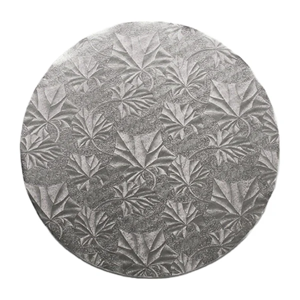 Enjay - 16" Round Silver Cake Board 1/4 Thick 24CT