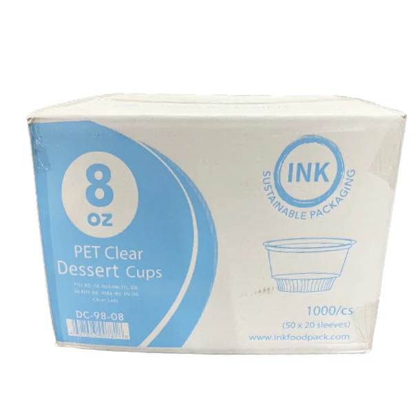 Maher - Dessert Cup PET 8oz 10x50 PK