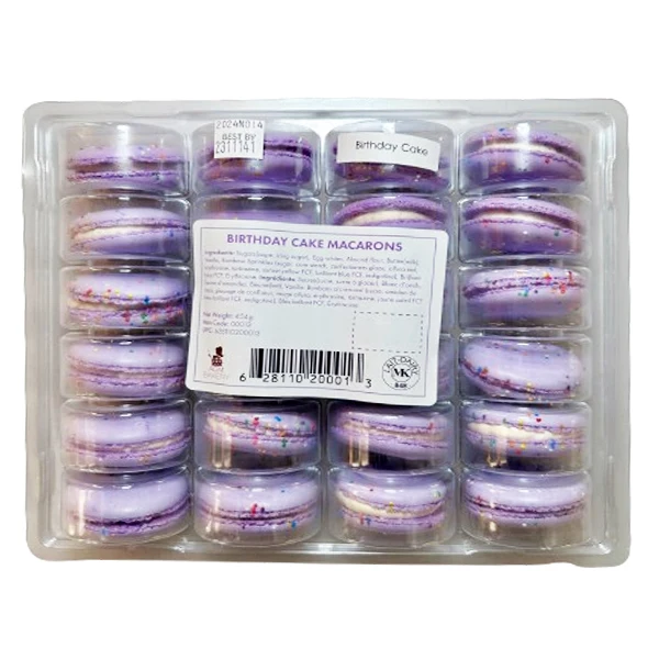 Ag Macarons - Birthday Cake 24CT