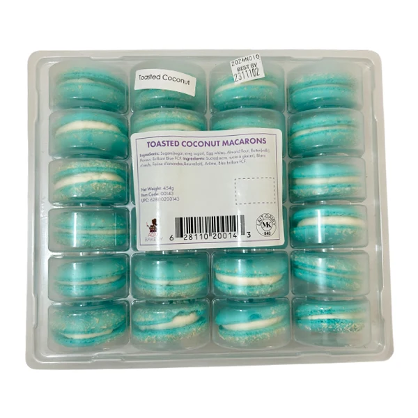 Ag Macarons - Toasted Coconut 24CT