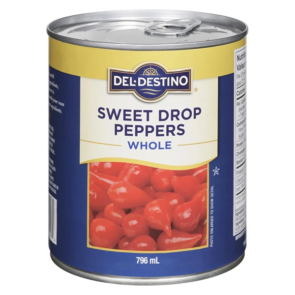 Del Destino - Sweet Drops Peppers Whole 796ML