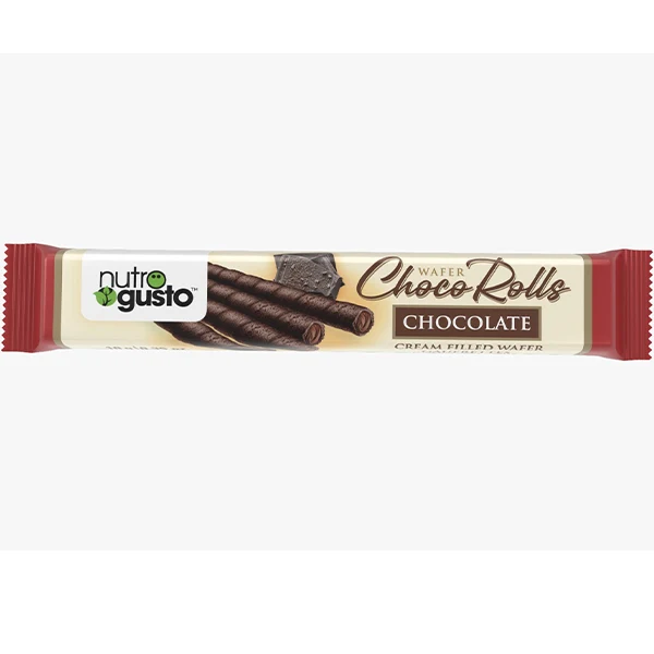 Nutrogusto - Wafer Roll Chocolate 200GR