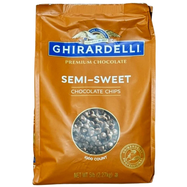 Ghirardelli - Semi-Sweet Chocolate Chips 5LB