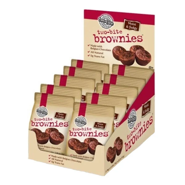 Homestyle - Two-Bite Brownies 10x70GR