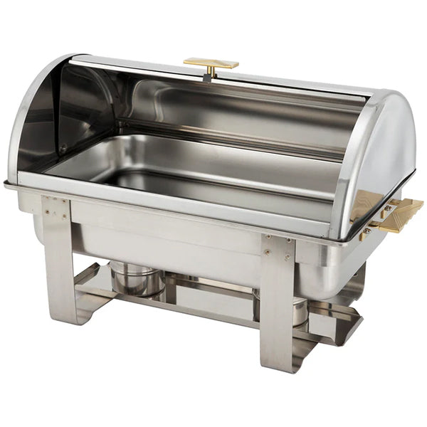 Winco - Dallas 8QT Chafer Roll Top Cover EA