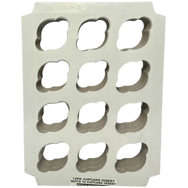 E.B. Box - 12PK Cupcake Insert 14x10x4 100EA