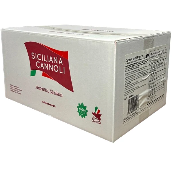 Sicilian Cannoli - Chocolate Mignon 240EA