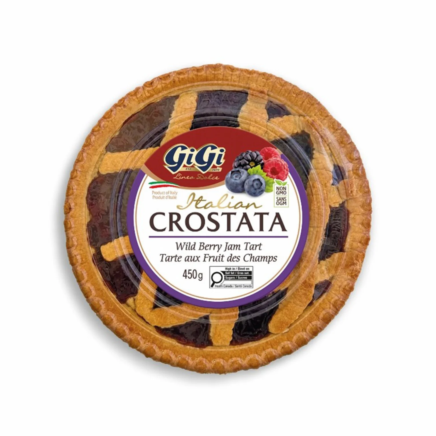 Gigi - Crostata Wild Berry 6x450 GR