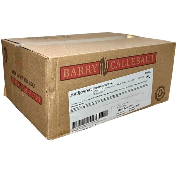 Callebaut - Semi Sweet Chocolate Chips 30LBS