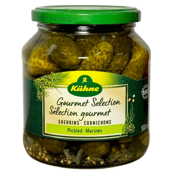 Kuhne - Gourmet Selection Sweet Gherkins 12x500 ML