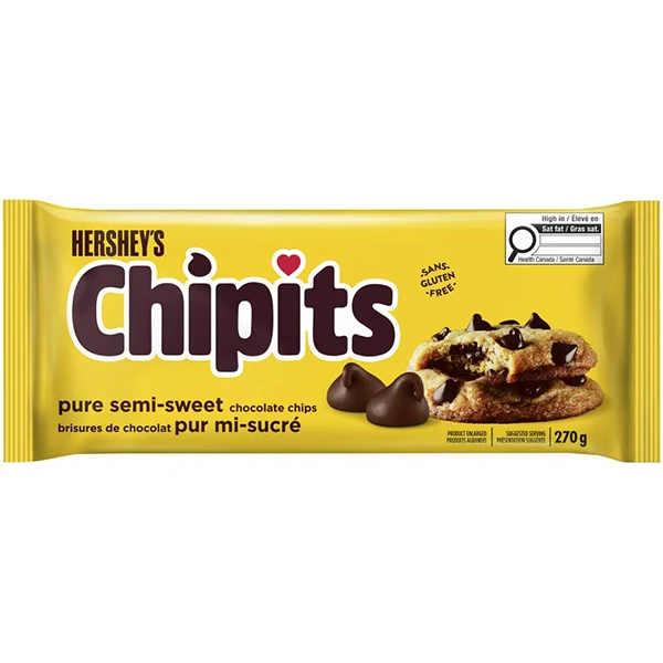 Hershey'S - Chipits Semi-Sweet 18x270 GR