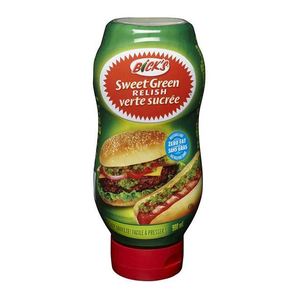 Bicks - Bick'S Squeeze Sweet Green Relish 12x500 ML