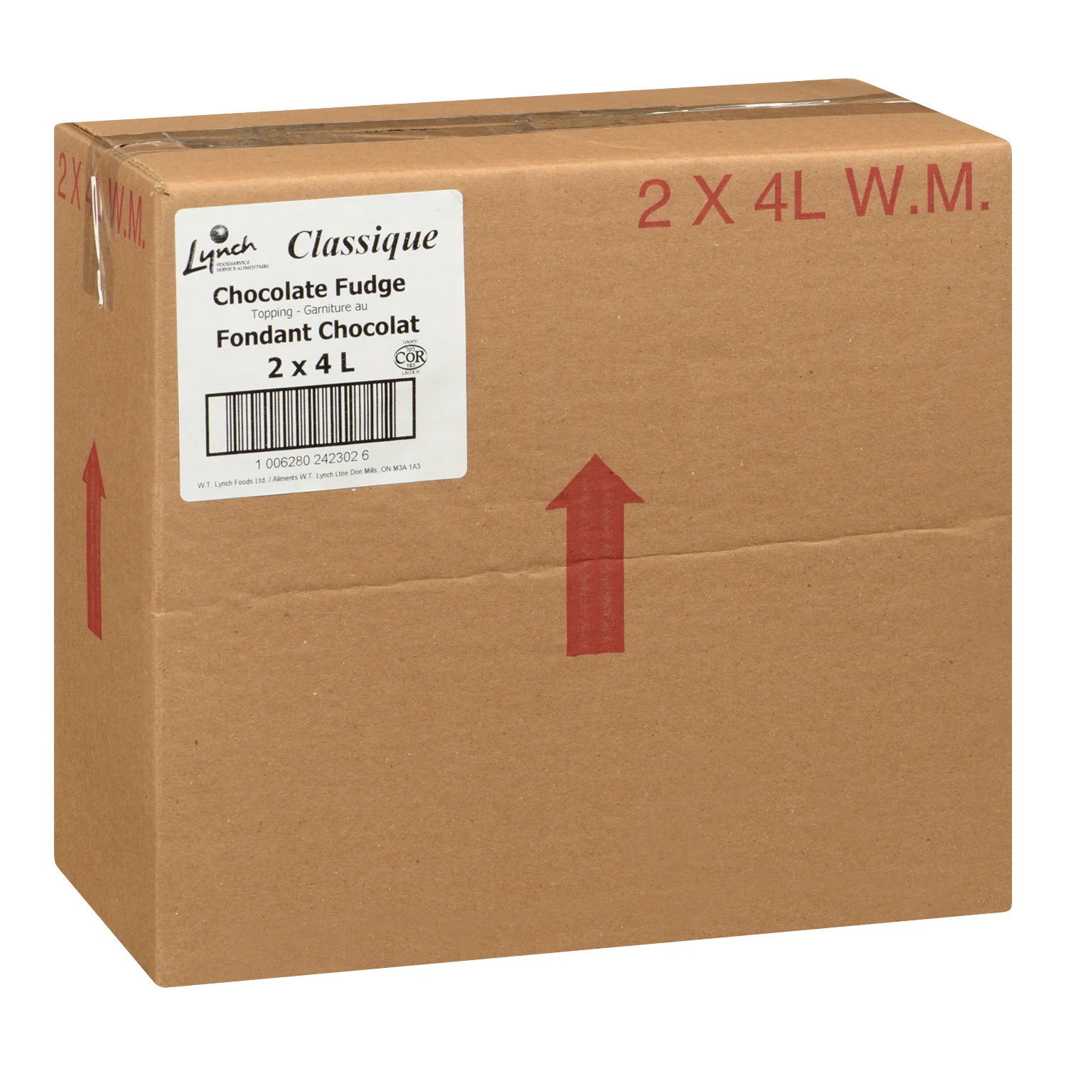 Ly Classic - Chocolate Fudge Topping 2x4 LT